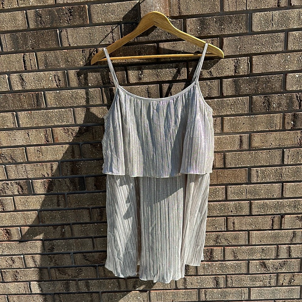 Alfani festive top with adjustable straps